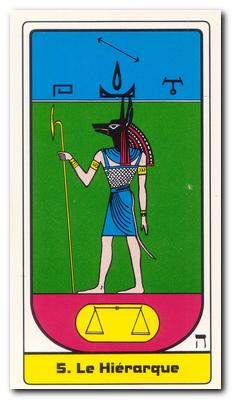 Arcane 5, le Pentagramme et le chacal des chacals, Anubis.